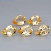 Heavy! 20.21ct top golden eye clean Citrine set!
