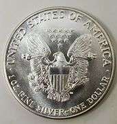 1988 & 1989 $1 American Silver Eagle, UNC
