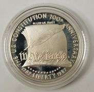 1987-S $1 Constitution Bicentennial PR DCAM