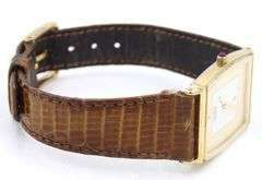 Citizen quartz cream beige dial square watch