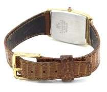 Citizen quartz cream beige dial square watch