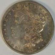 Beautiful original 1897-S Morgan Silver Dollar. Better date