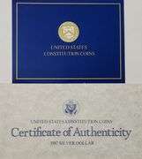 1987-S $1 Constitution Bicentennial PR DCAM