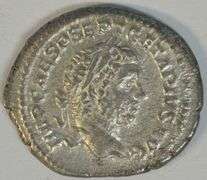Lustrous Near Mint Roman Silver Denarius of Geta, 209-212 AD