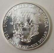 1990-1993 $1 American Silver Eagle 4 Coin Lot, UNC