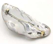 925 Sterling Silver Signed Pin