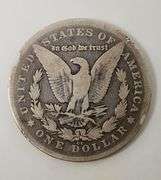1878 CC Morgan Silver Dollar, Circulated