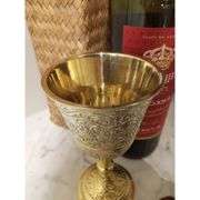 Dragon Chalice Brass Wine Cup