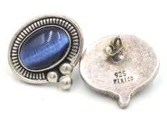 Group lot of Vintage 925 sterling silver Mexico earrings