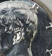 1964 Kennedy Half Accented Hair, (Proof)