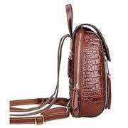 Small Crocodile Leather Backpack