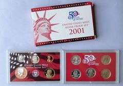 2001 US Silver Proof Set