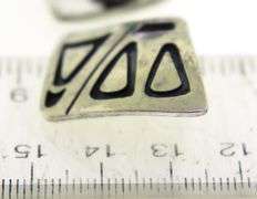 925 Streling Silver Mexico Clip earrings