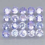 Valuable 3.70ct 20 piece Tanzanite set