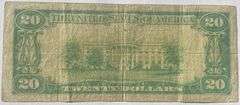 $20 Philadelphia National Currency Series of 1929