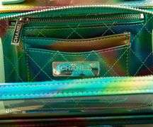 Chanel Small PVC Filigree Vanity Case Bag