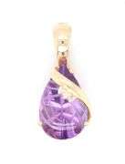 Pretty Pair of 14K YG Amethyst Pendants