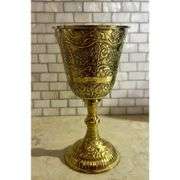 Dragon Chalice Brass Wine Cup