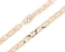 14kt Yellow gold Curbed Anchor chain