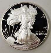 1999-P $1 Silver Eagle PR DCAM
