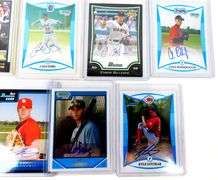 16 Autographed Baseball Cards