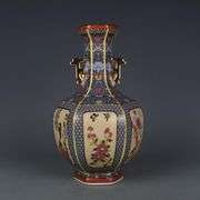 Luxury Hand-Painted Chinese Qing Vase