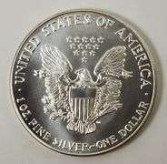 1990-1993 $1 American Silver Eagle 4 Coin Lot, UNC