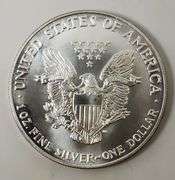 1990-1993 $1 American Silver Eagle 4 Coin Lot, UNC