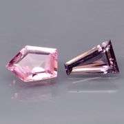 Unique and vibrant! 1.78ct set of VS Spinel!