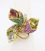 Diamond & Gemstone EFFY Flower Ring