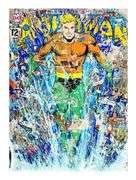 Spectacular Mr. Brainwash Screenprint on Hand Torn Archival Paper
