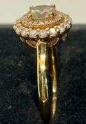 18K Rose Gold Round Brilliant Cut Diamond Ring