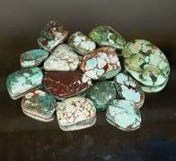 Marvelous 189ct Turquoise rough cabochon set
