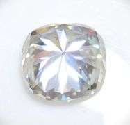 Huge Rare 11 Ct Sparkling VVs1 H-I Lab Simulated Diamond Solitaire