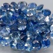 Heavy 5.64ct set of collectors denim blue Sapphires!