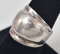 Dome Style Ring in Sterling Silver