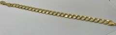 14K Yellow Gold Italian Curb Link Bracelet
