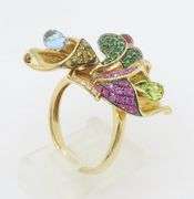 Diamond & Gemstone EFFY Flower Ring