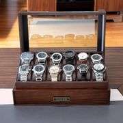 12-Slot Two-Tier Watch Display Organizer