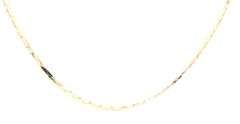 14kt Yellow gold Cobra chain necklace