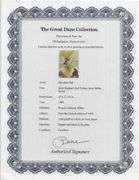 Highly Collectible and Rare Salvador Dali Original Lithograph from the 'Biblia Sacra' Suite