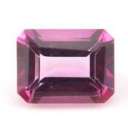 OCTAGON CUT 8X10MM IMPERIAL PINK TOPAZ (VS) AMAZING SPARKLING LOOSE GEMSTONE