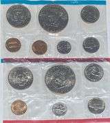 1974-1980 US White Envelope Mint Set