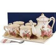 Porcelain Rose Tea Set