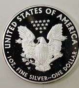 2016-W $1 Silver Eagle, Lettered Edge, 30th Anniversary PR DCAM
