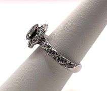 Dazzling 3.4 Ct VVs1 Golden Amber Green Lab Diamond Ring