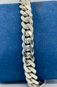 Exquisite Italian Silver Miami Cuban Link Bracelet