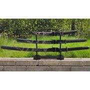 Japanese Samurai Katana 3-Piece with Stand