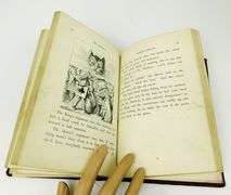 Rare 1869 Alice's Adventures in Wonderland Antique Children's Book