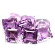 Amazing 13.60ct matched bright purple Amethyst set